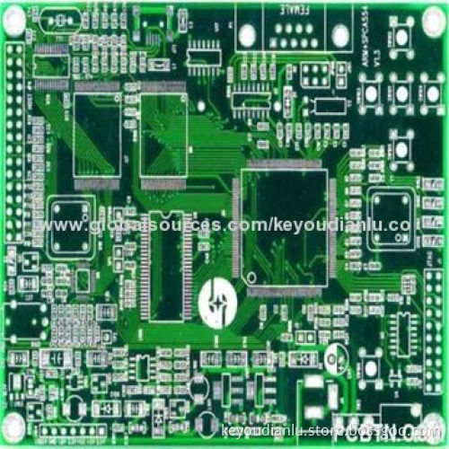Double-sided PCB with 1.6mm Thickness, 2 Layers